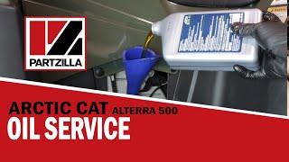 Arctic Cat Alterra Oil Change | Arctic Cat 500 Oil Change | Arctic Cat ATV Oil Change | Partzilla