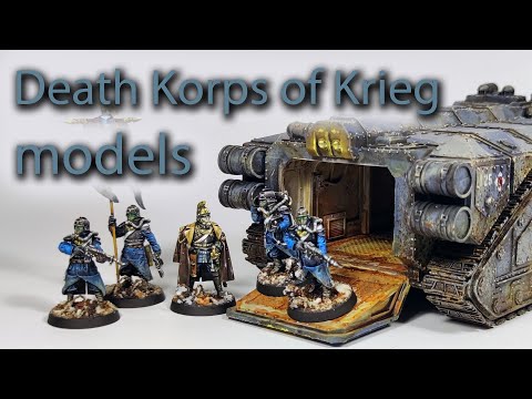 Death Korps of Krieg! Warhammer 40k Army Showcase. Підкріплення для моєї армії Кріга