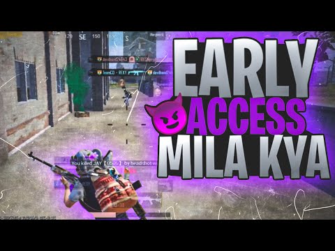 EARLY ACCESS MILA KYA😈1NONLY-SHAKIRA😈BGMI MONTAGE⚡ ft-realme 5⚡five finger claw+gyro......