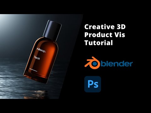 Creative 3D Product Visualization Tutorial in Blender