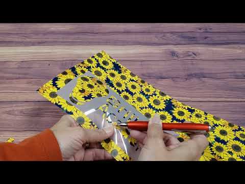 How to Cut and Weed Printed Pattern HTV