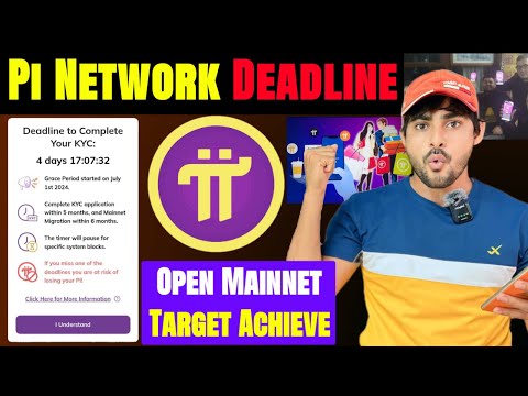 Pi Network New Deadline 📌Pi Open Mainnet Target || Pi Network New Update ~ @CryptoWalaDostDMC