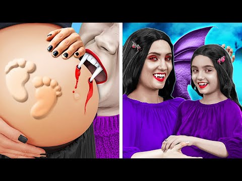 How to Become a Vampire! Pregnant Vampire Lifehacks and Gadgets by Rocketmons!