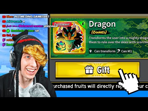 🔴LIVE! DRAGON FRUIT GIVEAWAY!! (BLOX FRUITS DRAGON UPDATE)