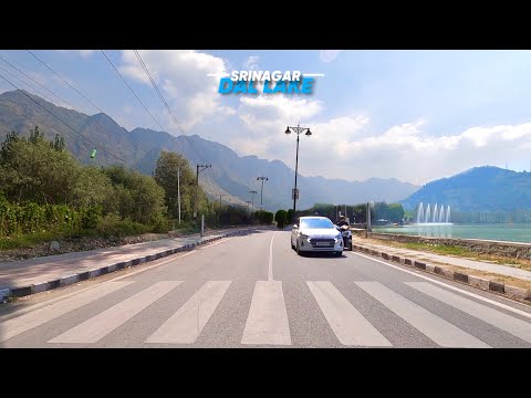 Srinagar Smart City - 4K | Boulevard Rd, Dal Lake | Kashmir Tour 2023