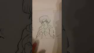 RANMA 1/2 DRAWING Ukyo Kuonji