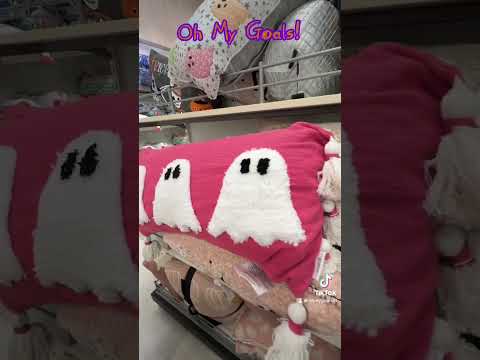 All the Viral Halloween Pillows at TJMaxx! Part 5  #halloween #tjmaxx #spookyseason