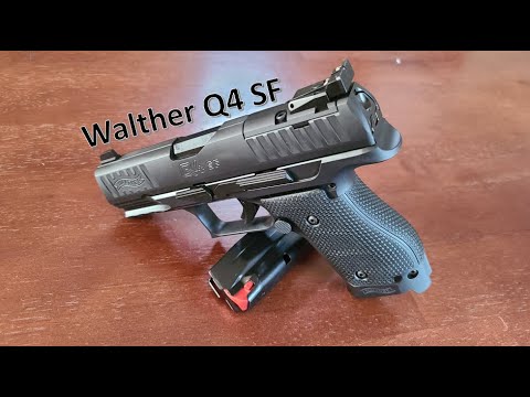 Walther Q4 SF:  A steel frame masterpiece