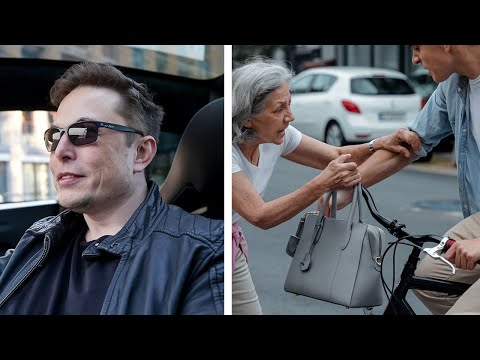 Brute Attacks 60-Year-Old Woman | Then Elon Musk Shows Up and Does the Unthinkable!