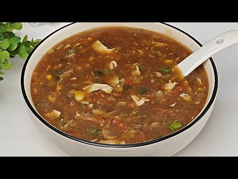 Chicken Veg Soup | Winter Special Healthy Soup Recipe | Hot and Sour Chicken Soup