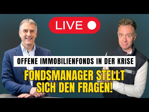 Krise der Offenen Immobilienfonds...was sollen Anleger tun? Wir reden mit Fondsmanager Kemmner!