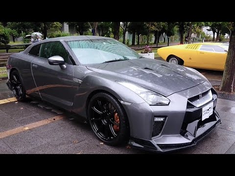 Nissan GTR R35【3.8L V型6気筒DOHC TWIN TURBO VR38DETT】TOKYO SUPERCAR DAY 2024