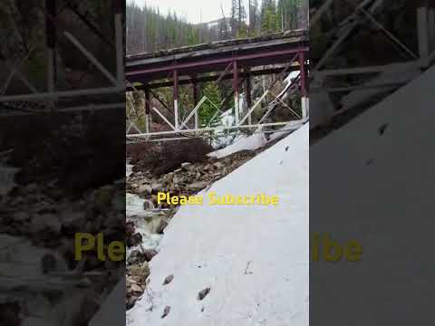 The Ghost Town with an Abandoned Bridge to Nowhere