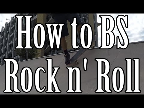 How to do a Backside Rock n' Roll on a Skateboard (Mini Ramp Tutorial)