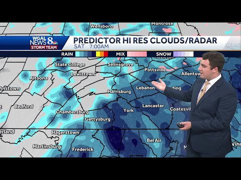 Soggy weekend in south-central PA