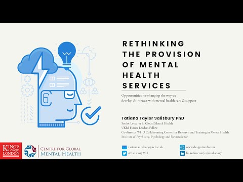 Rethinking the Provision of Mental Health Services