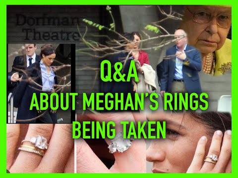 Q & A ABOUT MEGHAN'S RINGS BEING TAKEN.( video " When Meghan was Sent away by Order of the Queen' )