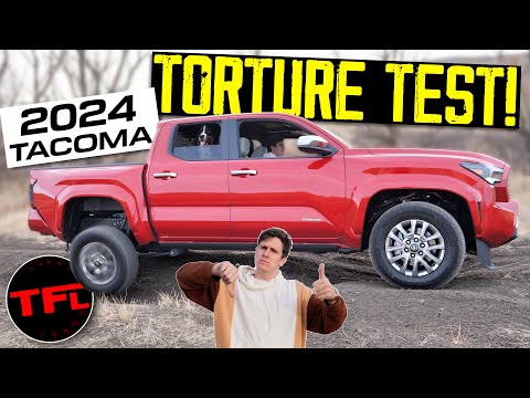 The 2024 Toyota Tacoma Surprised Me on the TFL Slip Test & Off-Road!