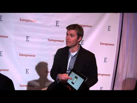 GWIG CEO Charlie Turner pitching GWIG at Entrepreneur Magazine's Growth Conference 2014