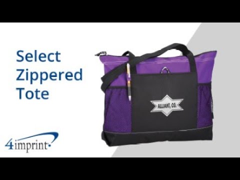 Select Zippered Tote by 4imprint