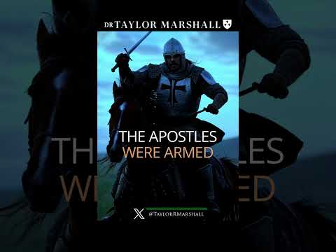 Why were the Apostles Carrying Swords?