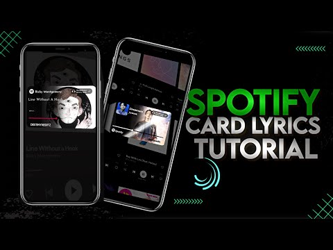 Trending Spotify Lyrics Tutorial |XML and Alight Link in comments #alightmotion