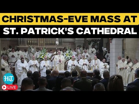 LIVE: Christmas-Eve Mass At St. Patrick's Cathedral In New York | Christmas Eve New York