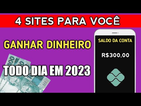 4 PLATAFORMA QUE DA PARA VOCÊ GANHAR DINHEIRO TODO DIA EM 2023