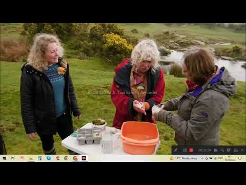 Art and Energy feature on The UK's National Parks with Caroline Quentin (More4)