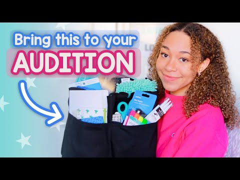 What to Bring To Acting Auditions! (My Actor's Bag GIVEAWAY 2021)