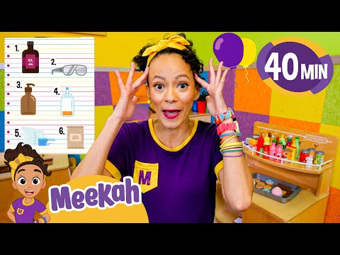 Meekah's Science Scavenger Hunt at the Indoor Playground | Educational Videos for Kids | Meekah |