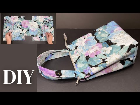 🌟How to make a Zipper Bag / Tote Bag 💚 Great Sewing Tutorials - EASY DIY