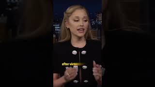 Do you know why Ariana Grande always wears a ponytail? #arianagrandepositions #shorts #story