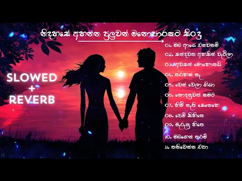 Manoparakata (මනෝපාරකට) Shinhala Song Collection Slowed And Reverb | Slowed #songs  list