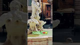 Fontana di Navona 🇮🇹#shorts #navonasto # #youtubeshorts #fontana # #italy #roma #tasfiqbhuiyan