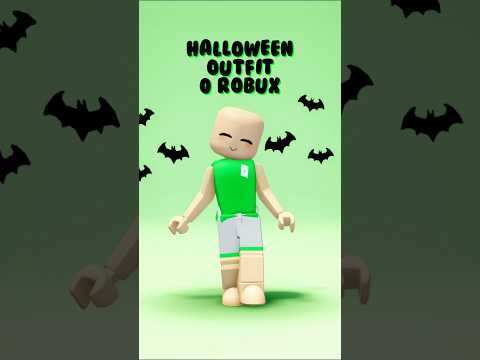 0 ROBUX HALLOWEEN OUTFIT💚 #roblox #robloxshorts #lanahyt