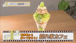 福井駅から歩いて行ける隠れ家のようなカフェ「マギーズファーム」★にじパレ TAKE１グルメ（スイーツ）★