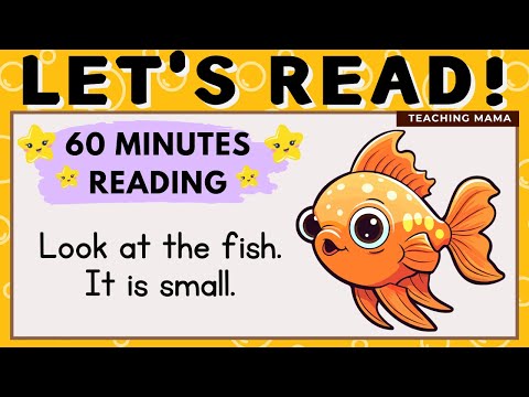 LET'S READ! | READING COMPILATION | PRACTICE READING ENGLISH | 1 HR ENGLISH READING | TEACHING MAMA