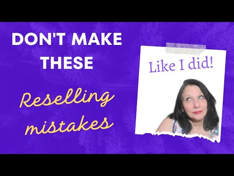 Learn from my mistakes. This may help you not to make the same ones.