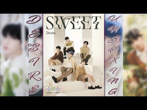 The Kreative Insight: TXT "SWEET DESIRE" Album Unboxing #txt #sweetdesire #unboxingvideo