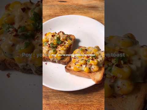 day-22 cheese corn toast recipe #viral #youtube #shorts #cheesecorn #toast #food #foodie #foodlover