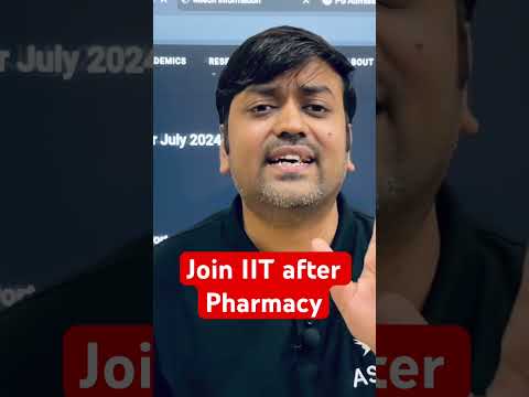 Join IIT after Pharmacy #amarsayaracademy best career opportunity