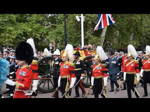 Queen Elizabeth II Funeral Procession