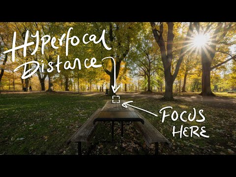 Hyperfocal Distance Explained! WHY and HOW to use it?