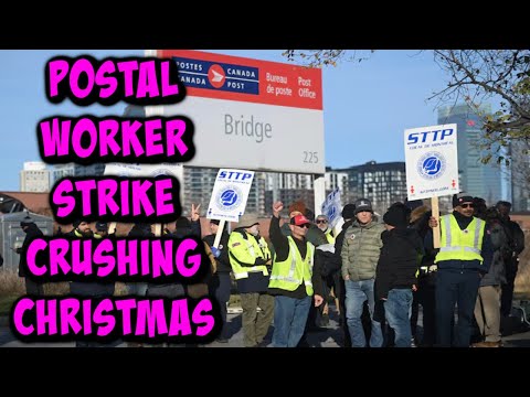 Postal Worker Strike CRUSHING CHRISTMAS Sales & Shipping