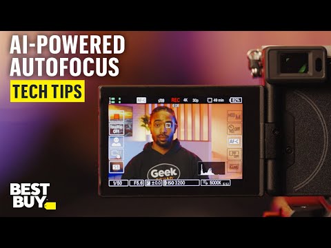 AI-Powered Autofocus Technology for the Sony Alpha 7C II Kit – Tech Tips from Best Buy