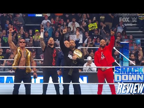 WWE Smackdown Review 2/16/2024 | The Rock Joins The Bloodline! | Bron Breakker Signs With Smackdown!