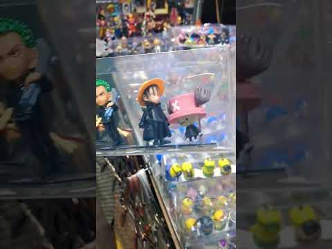 One Piece Souvenirs in HK Luffy Zorro Chopper with dragon Ball Z Doraemon and disney