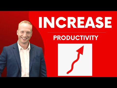 How To Increase Productivity - Working From Home