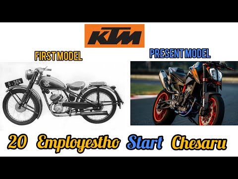 KTM Company|| First 20 employeestho start chesaru😱